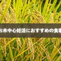 雑穀米ご飯と副菜を用意する妊活ママ
